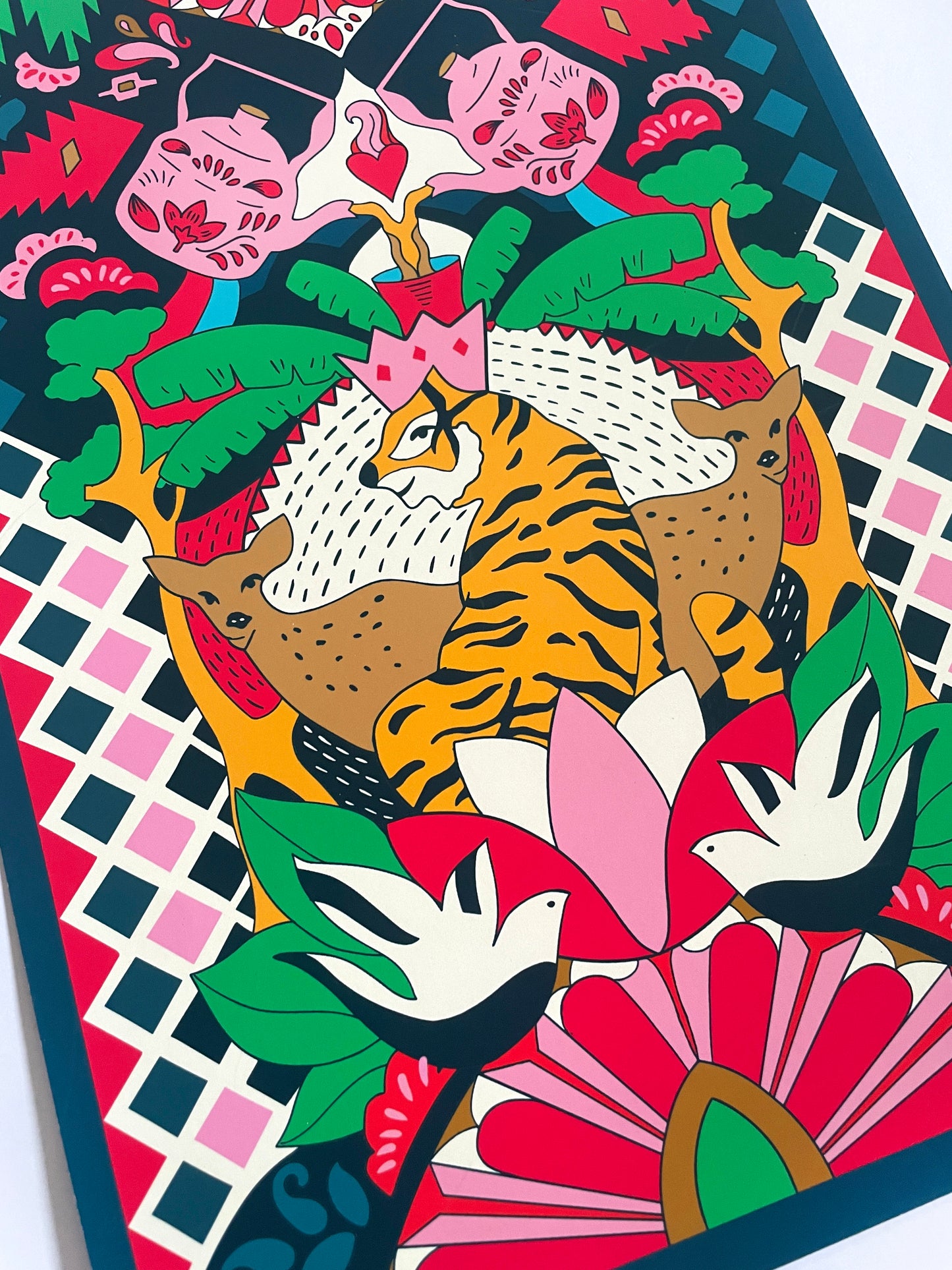 Baagher Desh Art Print