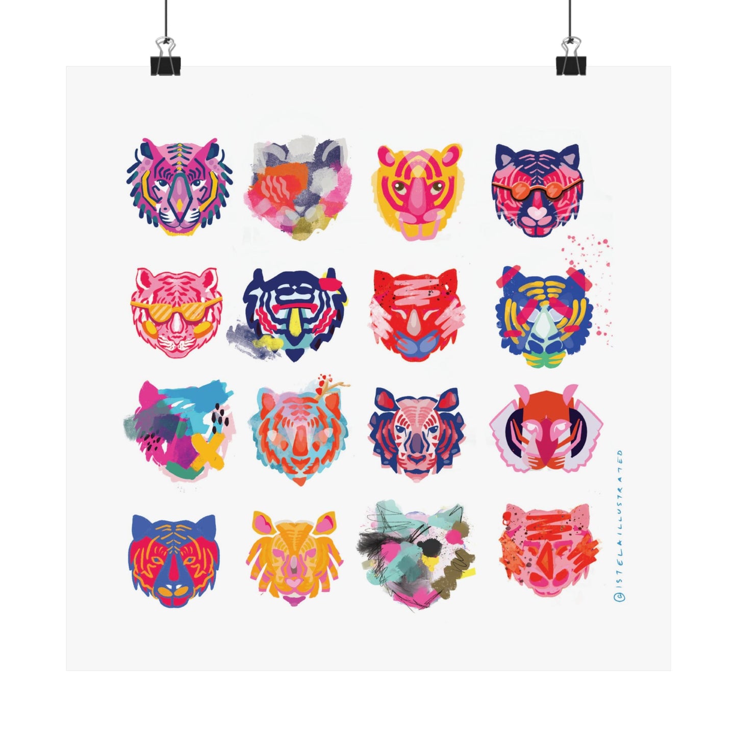 Baagh Mama Poster Print