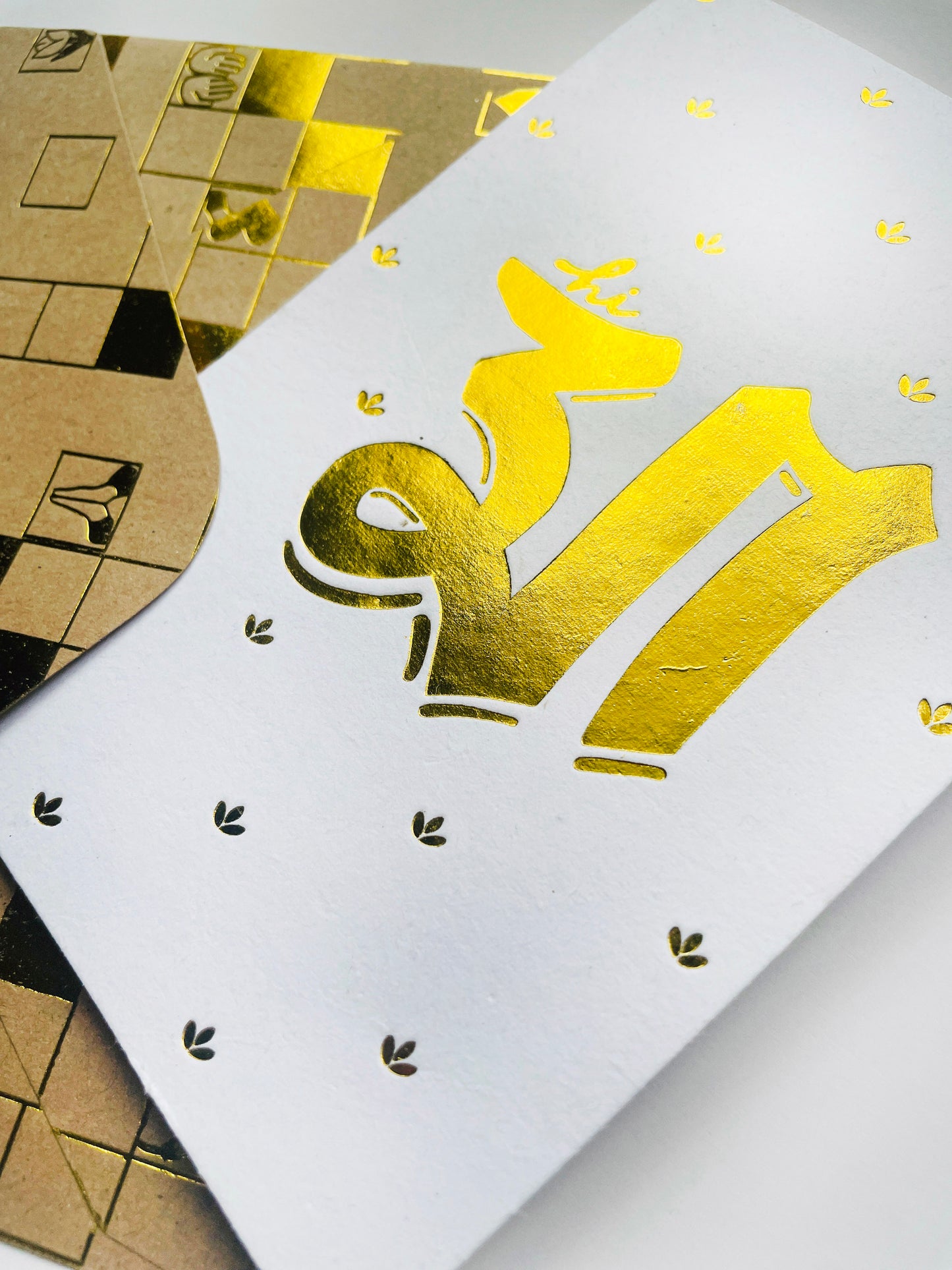 Hi Ma Greeting Card