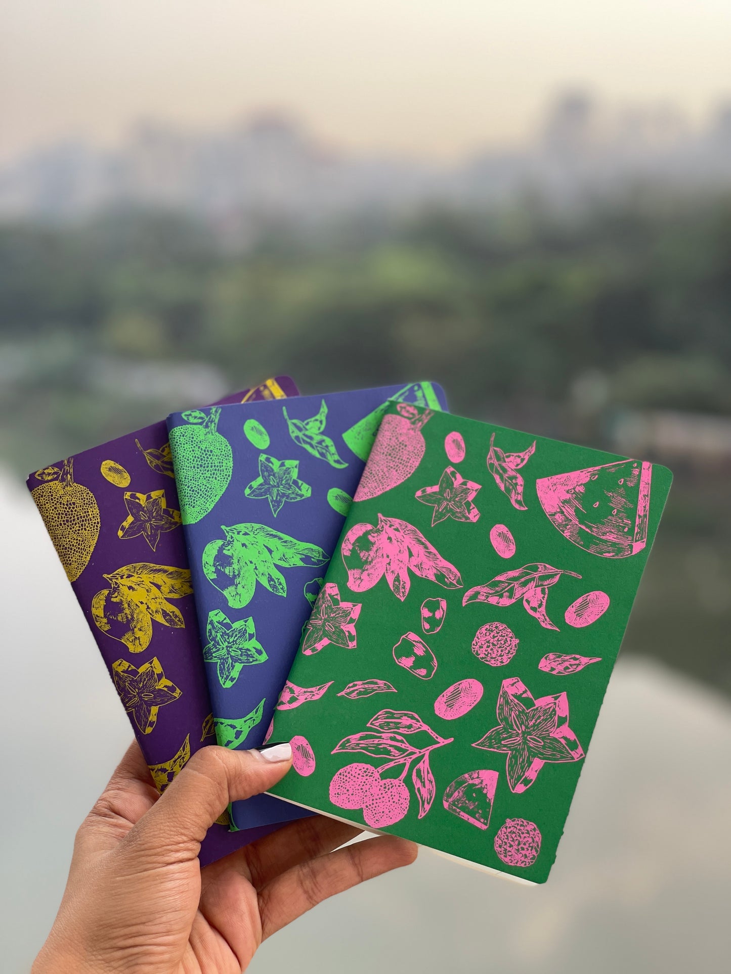 Deshi Fruit Pack Passport Size Notebook Set